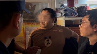 國民黨五甲龍成宮開講  男子激動欲「衝入隊伍」遭警攔阻