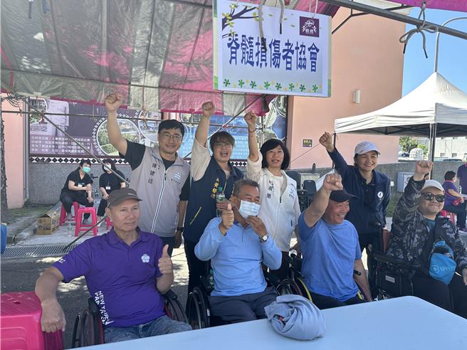 慎修養護中心今天舉辦院慶，廣邀全縣身障機構參與。（蔡旻妤攝）