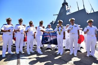 「能代号」首访苏比克湾 深化日菲安全合作