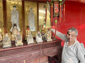 板桥宫庙三太子遭窃 三峡宫庙内寻回