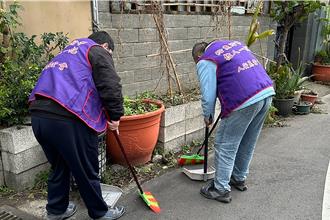寒士組自治隊定期清掃公園街道 重拾自我價值回饋社會