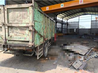 高雄阿蓮鐵工廠工安意外！ 56歲女工遭天降鐵板重擊頭部身亡