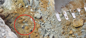 苗栗龍騰斷橋邊坡坍塌 70歲工人遭活埋不幸罹難