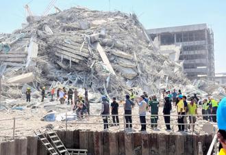 曼谷被震塌大楼由中泰两国合资承建 为泰官方审计署大楼