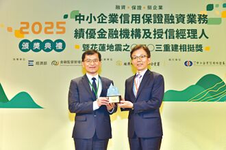 臺灣企銀豪奪10大獎 稱冠同業