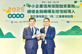 華銀挺中小微企業轉型 拿三大獎