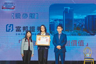富邦證 公平待客獲肯定