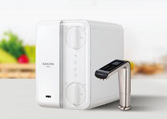 櫻花廚下雙溫淨熱飲 深層過濾有害物質