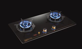 擁獨家專利警示燈環 莊頭北檯面爐 安全看得到、聽得到