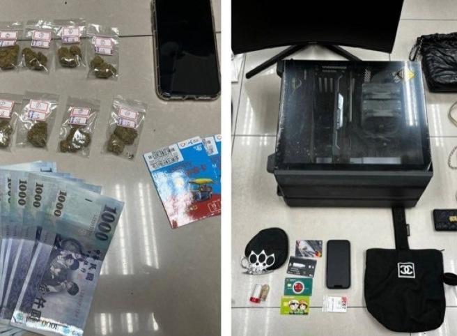 士林警侦破竹联帮3个重要堂口。（图／翻摄画面）