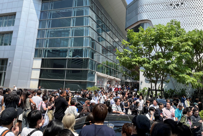 2025年3月28日，缅甸强震袭击曼谷市。（路透社）