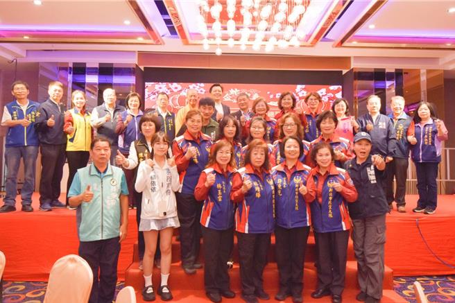 新北市义消总队防宣大队顾问团联谊暨大中分队表扬活动。（图／新北市消防局）