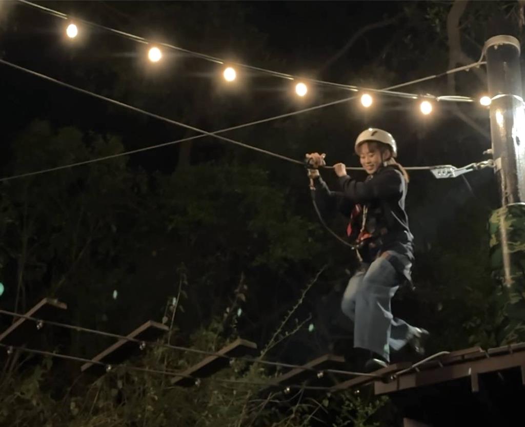 金門柳營園區首度於夜間開放的多項遊樂設施體驗,打造金門首屈一指的星光盛會。(圖/主辦單位)