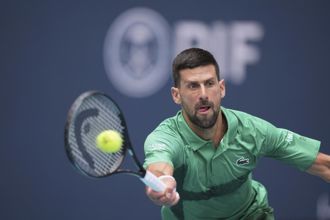 網球》喬帥一路橫掃打進邁阿密決賽 生涯第100冠近在眼前