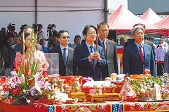 為軍工產業加持 賴總統：國艦國造不會停