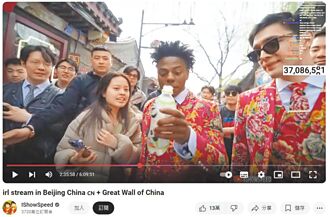 甲亢哥展現的中國