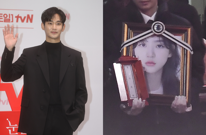 金秀贤先前曾透过公司承认与金赛纶交往1年多，但强调是女方成年之后。（图／达志影像）