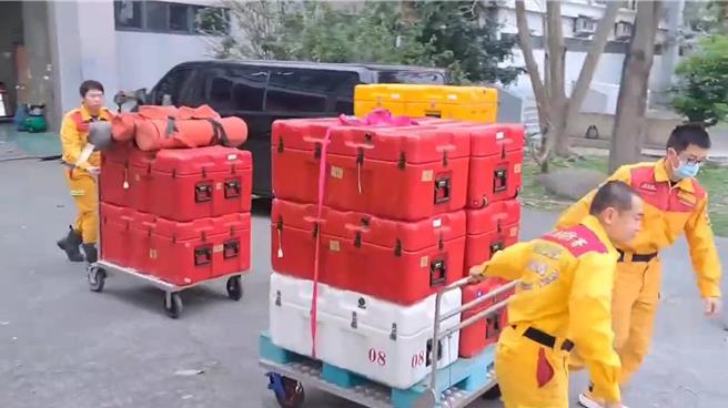 我国救援队已完成整备。（消防署提供）