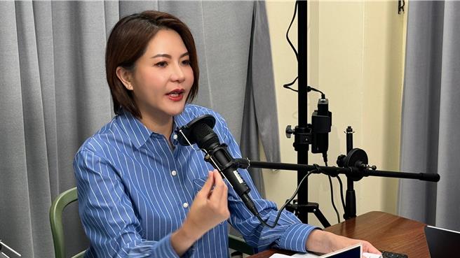 国民党立委陈菁徽。（陈菁徽办公室提供／陈薏云台北传真）