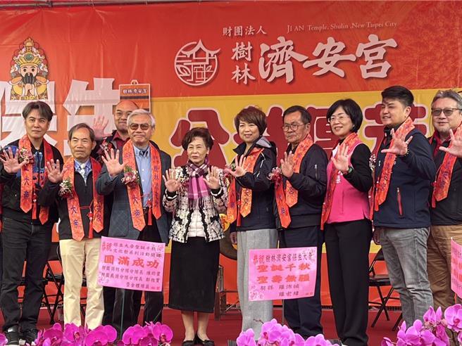 树林济安宫今日起举办为期15天的保生大帝文化祭。（图／新北市民政局）