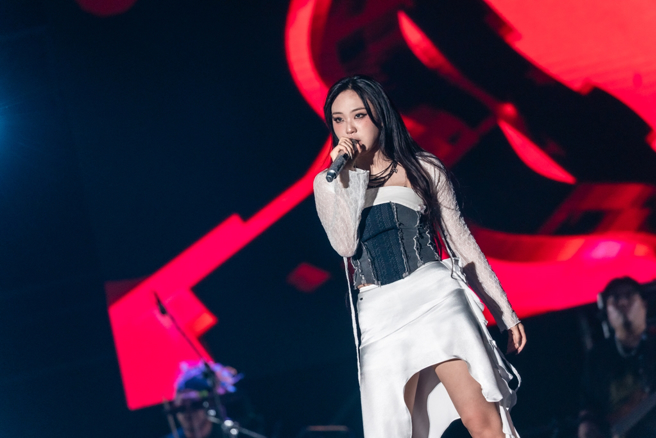 李泳知28日担任「高雄樱花季」压轴演出嘉宾，热唱多首热门歌曲。（图／宽宽整合行销提供）