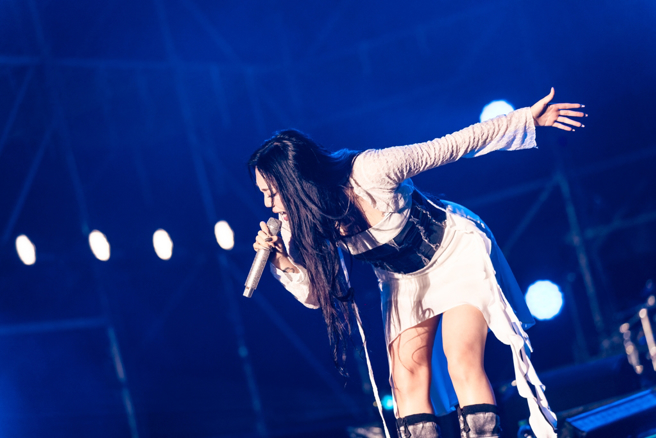 李泳知上台秀流利中文。（图／宽宽整合行销提供）