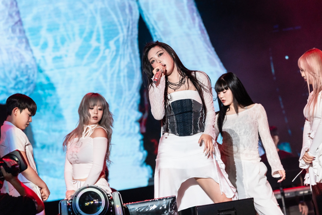 李泳知全程热唱逾40分钟。（图／宽宽整合行销提供）