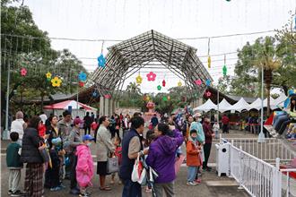 雲林快閃兒童樂園一連7天全台最長   小朋友冒雨也要玩