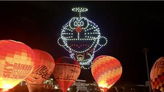 影》哆啦A夢來了！台東熱氣球嘉年華15週年新合作IP亮相