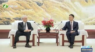 會見河南省委書記 國民黨副主席夏立言：堅持九二共識、加強豫台交流
