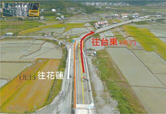 花蓮玉里大橋 4月南下改走新橋