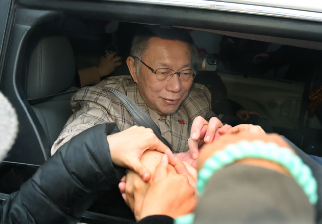 民眾黨前黨主席柯文哲。（資料照／姚志平攝）