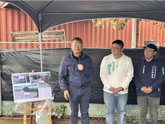 台中外埔路口車禍頻傳 立委爭取遷移水門改善行車視角