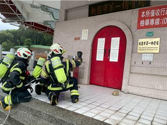 防掃墓變「燒墓」 桃消清明前演練搶救火災