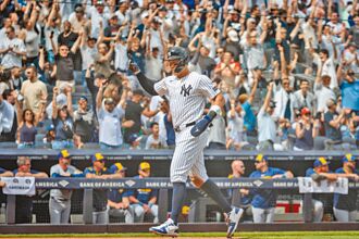 MLB》賈吉單場三響炮 洋基9轟屠殺釀酒人