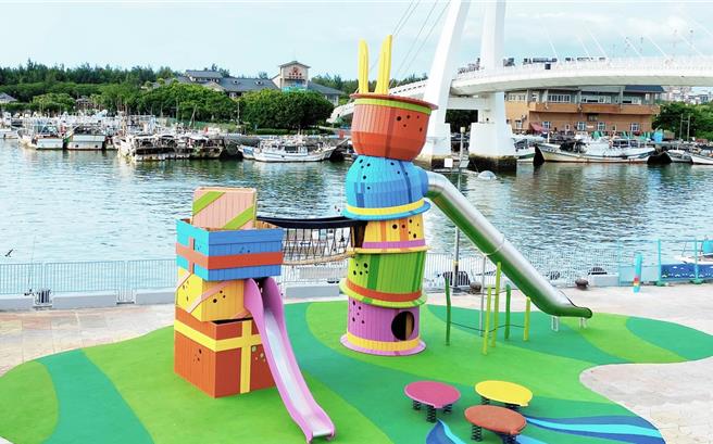 几米溜溜帽游乐场。（新北捷运公司提供）