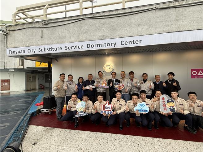 桃园役男宿舍整修并新增交谊厅、健身房等设施，最多可容纳118人，今正式启用。(蔡依珍摄)