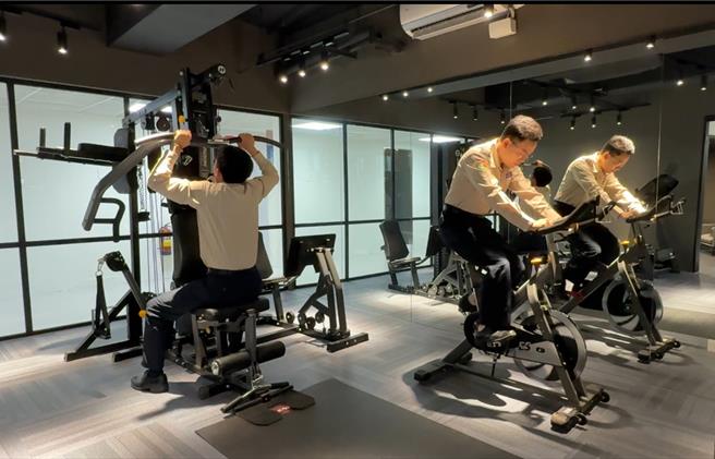 桃园役男宿舍整修并新增交谊厅、健身房等设施，最多可容纳118人，今正式启用。(蔡依珍摄)