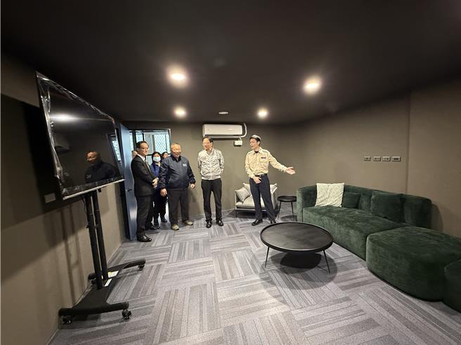 桃园役男宿舍整修并新增交谊厅、健身房等设施，最多可容纳118人，今正式启用。(蔡依珍摄)