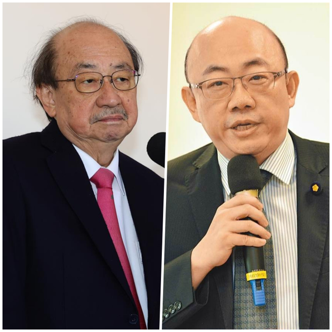 柯建铭（左）、郭正亮（右）。（资料照片合成）