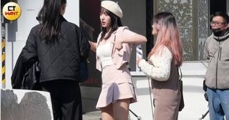 直击！河智媛来台吸睛又吸金 西门町大阵仗拍广告画面全都露