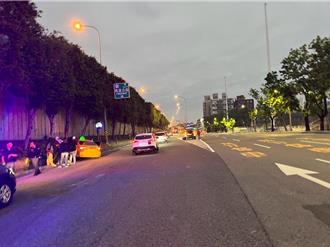 高雄小黃下交流道猛撞休旅車　司機竟酒駕害乘客受傷