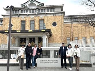 為新竹縣立美術館興建添靈感 楊文科訪京都取經