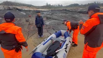 軍演一環！從廈門划橡皮艇偷渡  陸男疑「先遣人員」金門上岸遭逮 