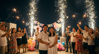 台中夫妻飯店辦「性別趴」　竟在頂樓放煙火！消防局出面了