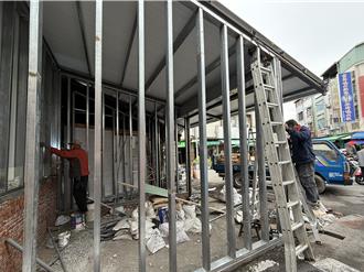 台中第五市場店大火將滿月　店家預計月中復業浴火重生