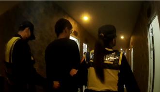 台中養生會館成通緝犯藏身處  警方臨檢雙雙落網