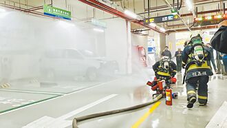 中市电动车格加大间距 以利救灾