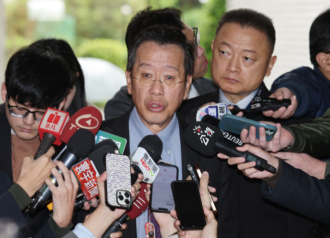 国防部长顾立雄1日赴立法院备询。（姚志平摄）