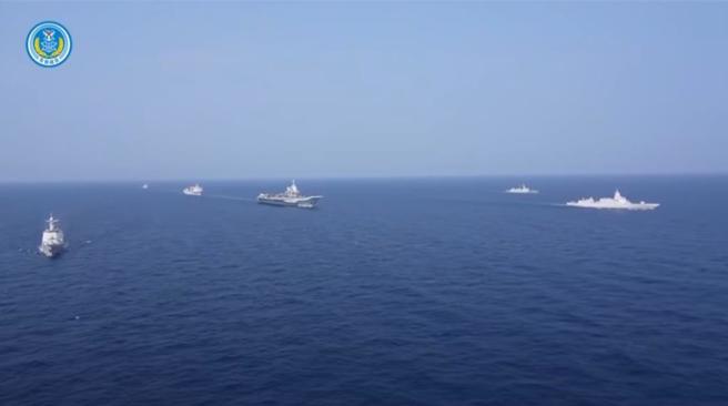 东部战区今宣布对台展开联合演训。（共军东部战区）